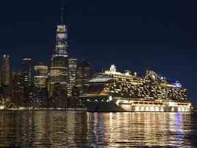 Le MSC Seascape arrive à New York pour sa cérémonie de baptême.