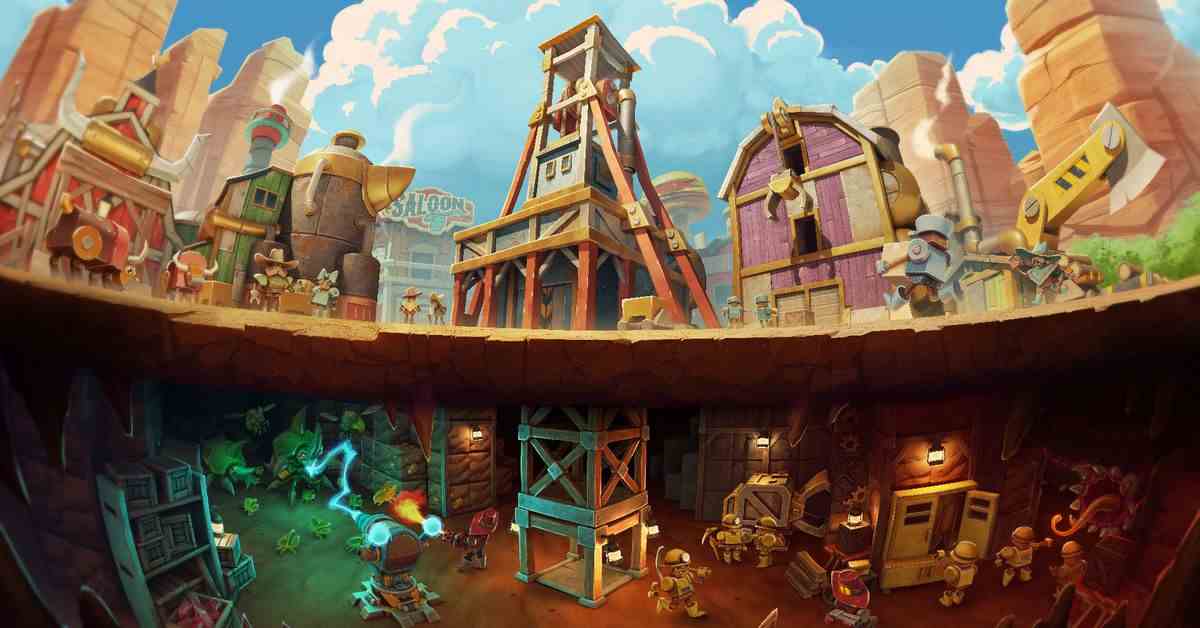 Le nouveau jeu de construction de ville de SteamWorld a une grande touche souterraine
