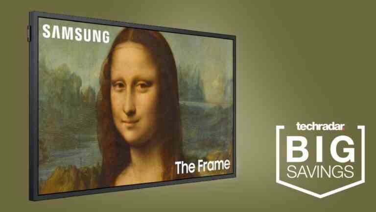 Le superbe téléviseur The Frame de Samsung tombe à un prix record avant le Super Bowl