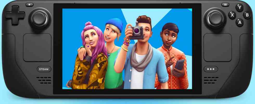 Les Sims 4 et d'autres jeux EA reviennent sur Steam Deck grâce à Valve