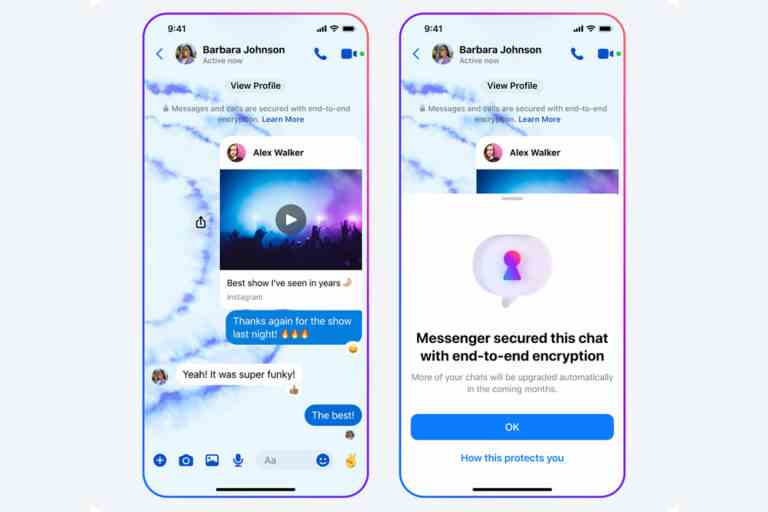 Les chats cryptés de Facebook Messenger incluent désormais plus de fonctionnalités que vous attendez