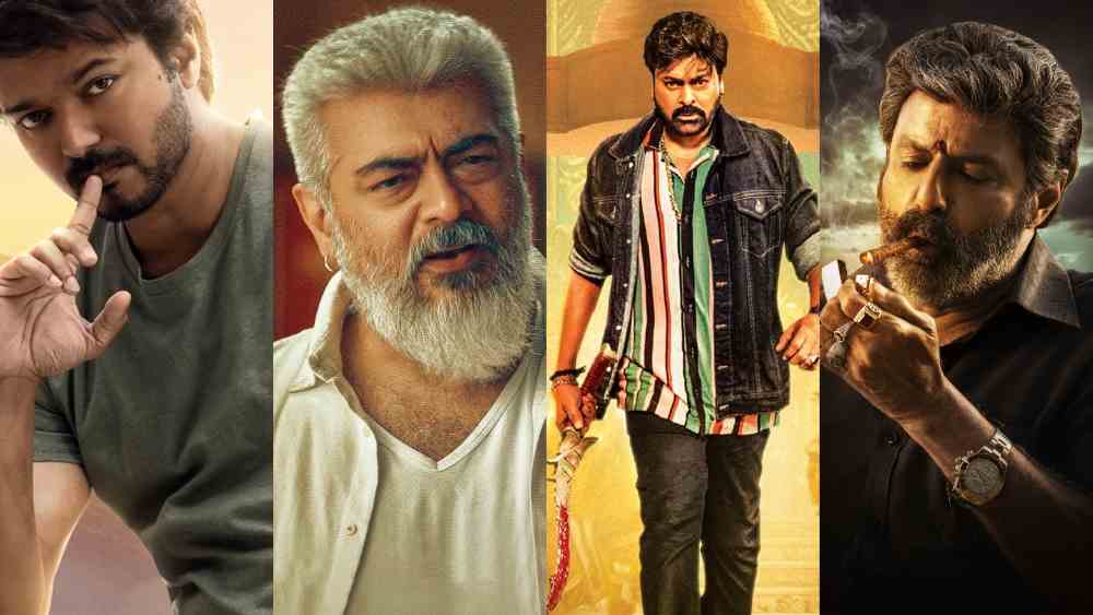 Les films de Vijay, Ajith Kumar, Chiranjeevi et Balakrishna participeront à la saison bondée du festival Pongal-Sankranti
	
	
