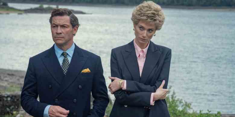 The Crown Saison 5 Netflix Princesse Diana Elizabeth Debicki Prince Charles Dominic West