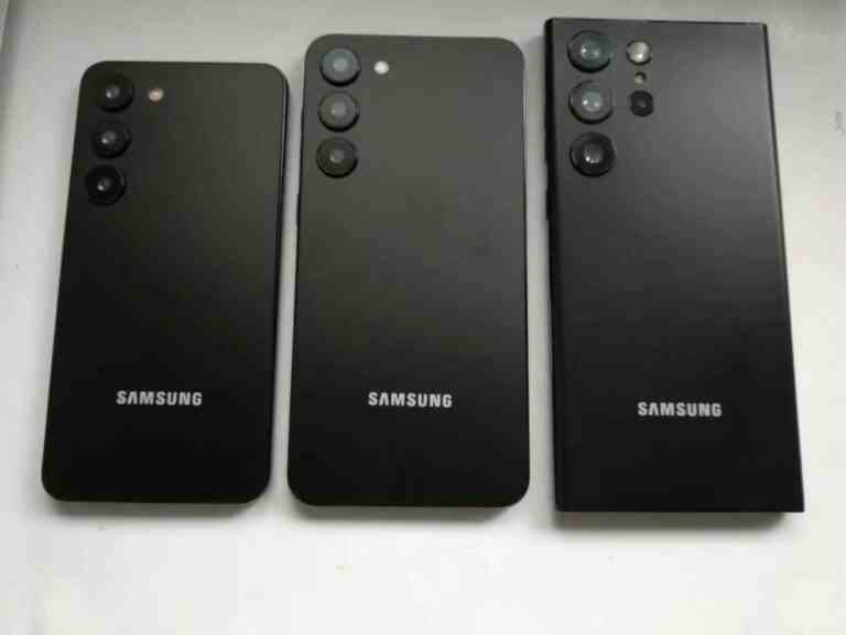 Les mannequins Samsung Galaxy S23 semblent confirmer des changements de conception majeurs