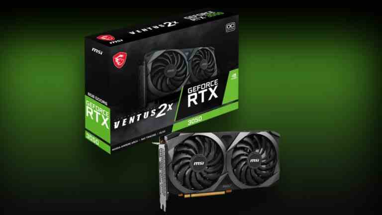 MSI RTX 3050