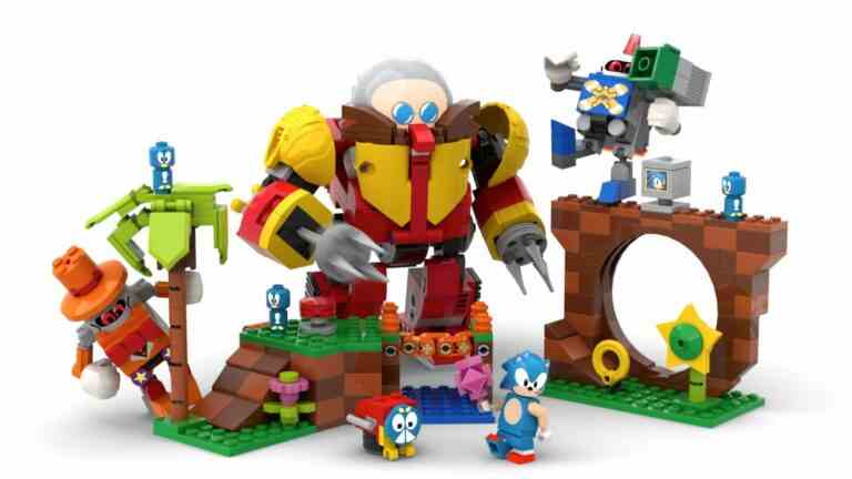 Les nouveaux kits Sonic the Hedgehog Lego devraient sortir en août 2023