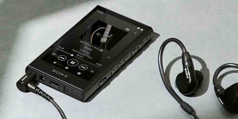 Les nouveaux lecteurs de musique Sony Walkman présentent une apparence époustouflante, Android 12