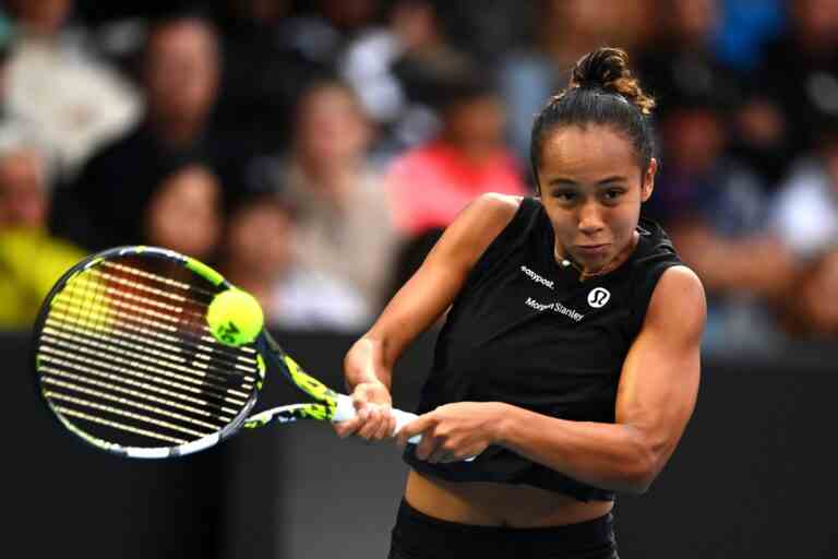 Leylah Fernandez progresse à l’ASB Classic