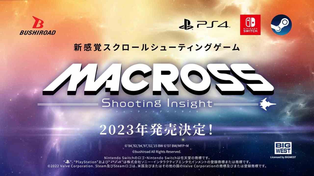 MACROSS Shooting Insight annoncé pour PS4, Switch et PC    
