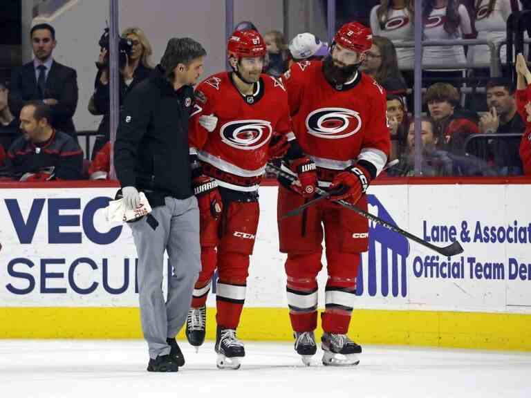 Max Pacioretty des Hurricanes subit une deuxième déchirure du tendon d’Achille