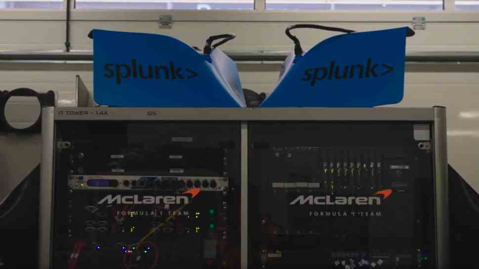 Plate-forme informatique Splunk McLaren F1