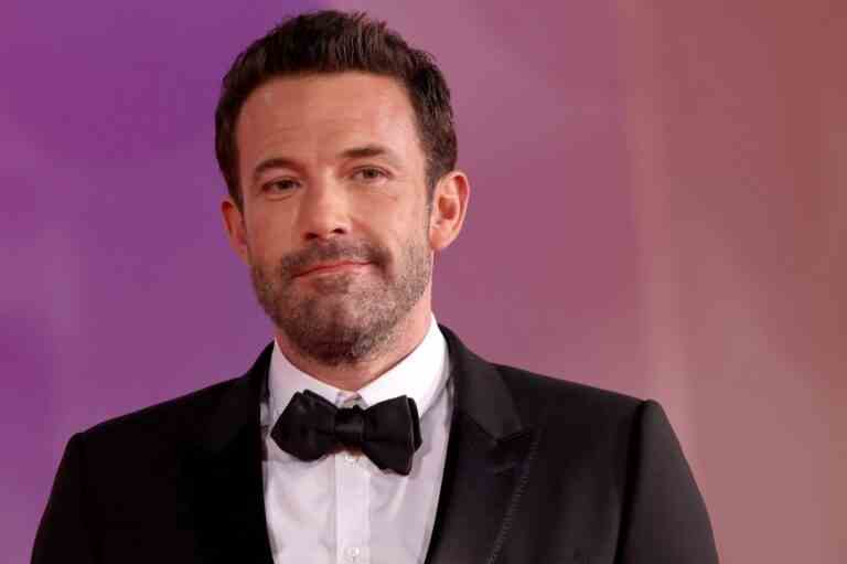 Ben Affleck at "The Last Duel" premiere