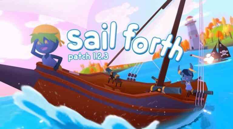 Mise à jour de Sail Forth maintenant disponible (version 1.2.3), notes de mise à jour
