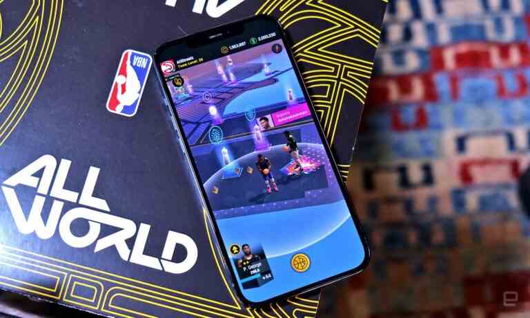 NBA All-World Hands-on : ramener les jeux vidéo de basket-ball dans la rue