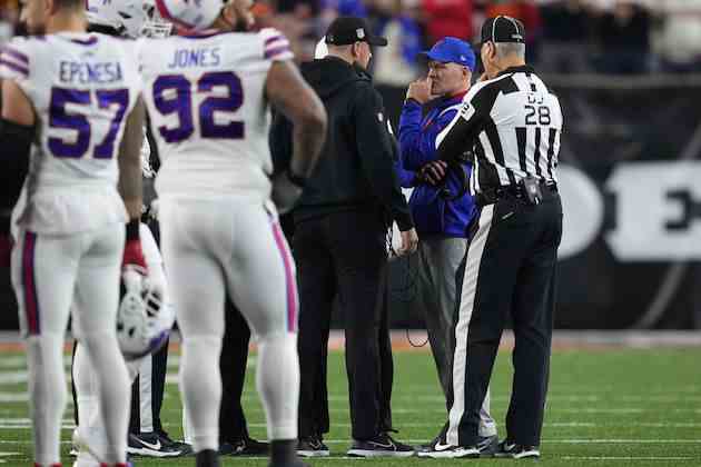 NFL, ESPN Clash Over Claims Game reprendrait après l’effondrement de Hamlin