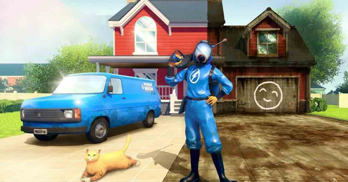 Powerwash Simulator fait le ménage sur PS5 et PS4 fin janvier
