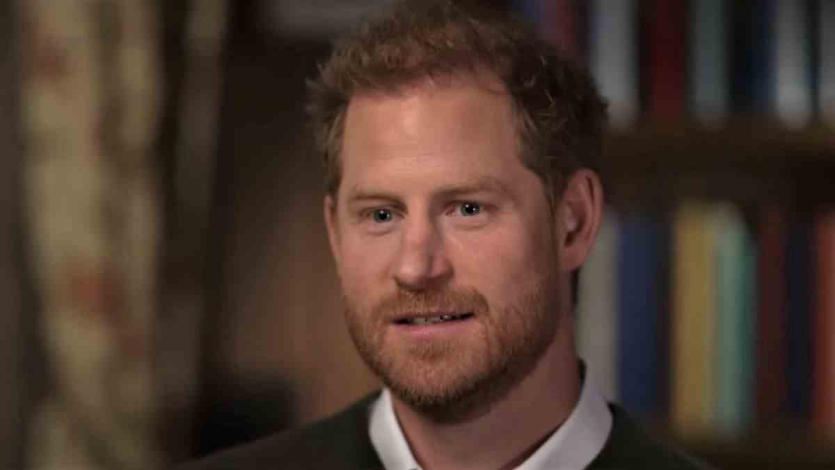 Prince Harry on 60 Minutes.