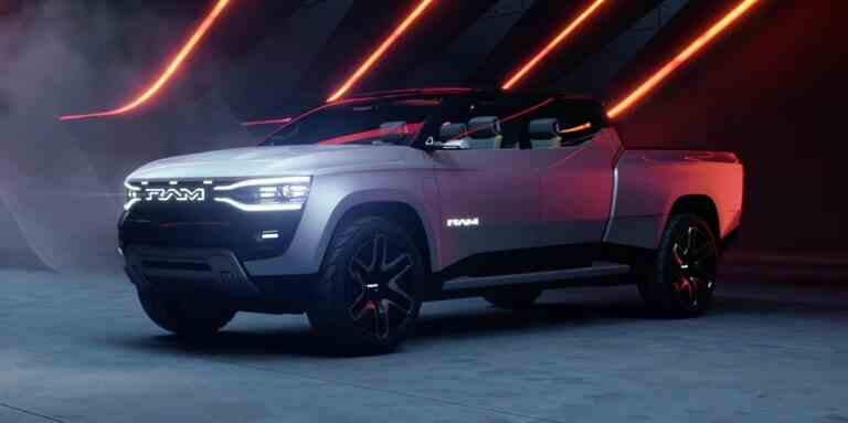 Ram vise une « révolution » avec un nouveau pick-up électrique innovant