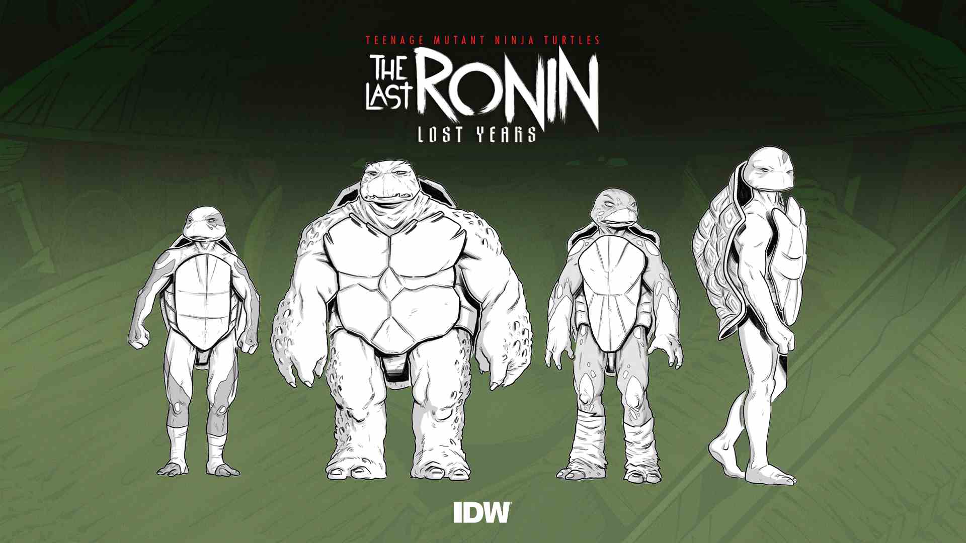 TMNT: The Last Ronin - L'art promotionnel des années perdues