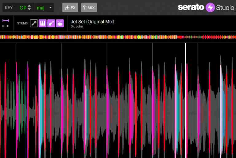 Serato Studio 2.0 obtient la séparation audio de la tige