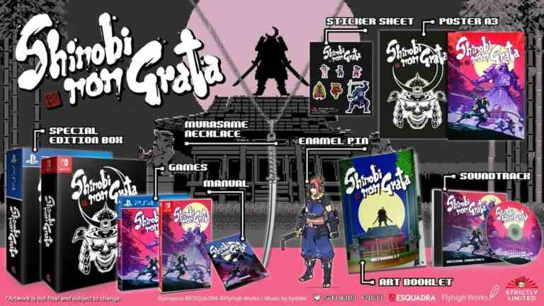 Shinobi non Grata ajoute les versions PS4 et Switch    
