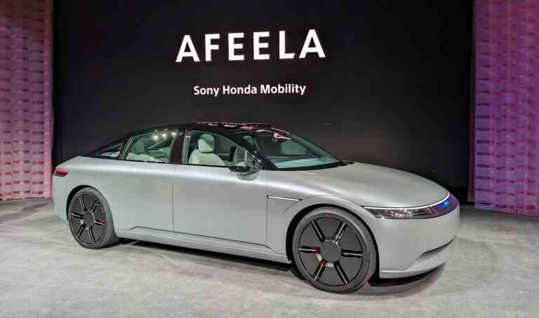 Sony Honda Mobility dévoile officiellement son concept Afeela EV au CES 2023