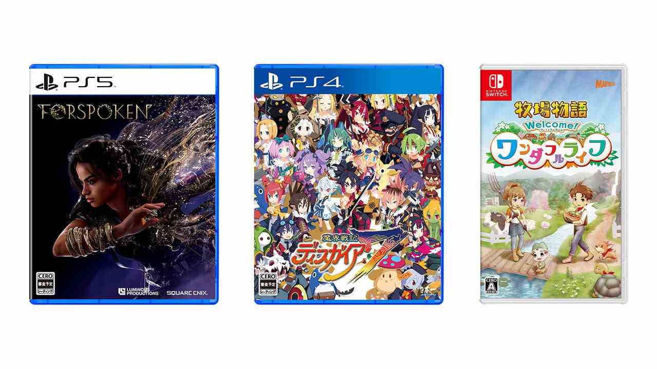 Sorties de jeux japonais de cette semaine : Disgaea 7, Forspoken, Story of Seasons : A Wonderful Life, plus    
