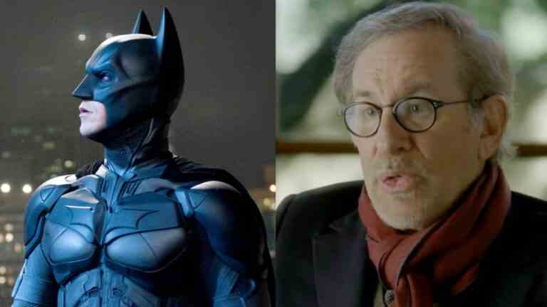 Christian Bale as Batman in The Dark Knight, Steven Spielberg interviewed for HBO