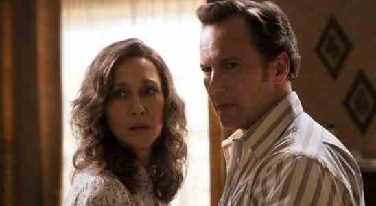 Vera Farmiga and Patrick Wilson as Ed and Lorraine Warren in The Conjuring