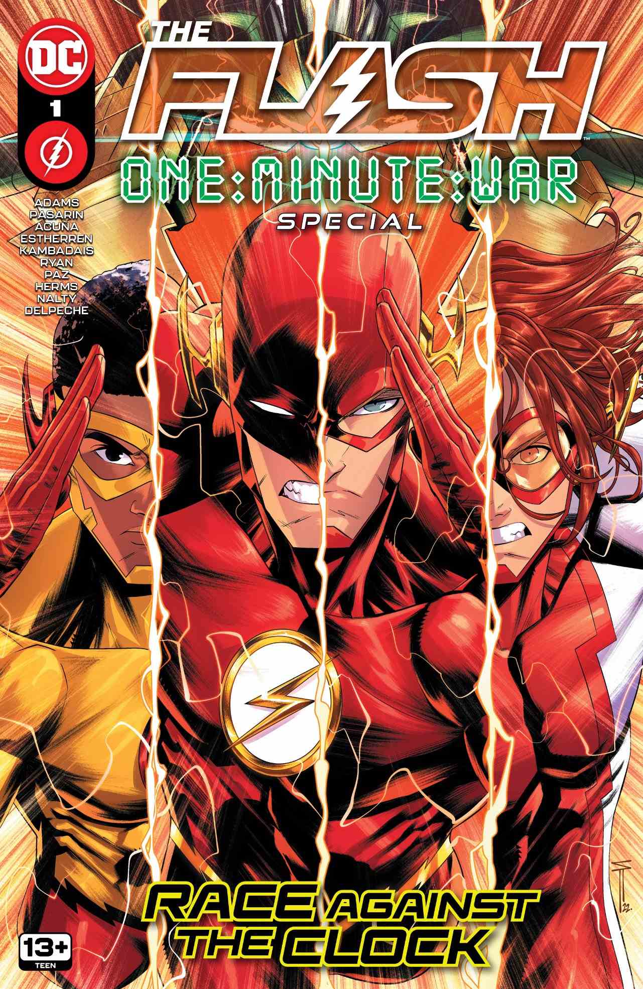 Couverture de The Flash: One-Minute War Special #1