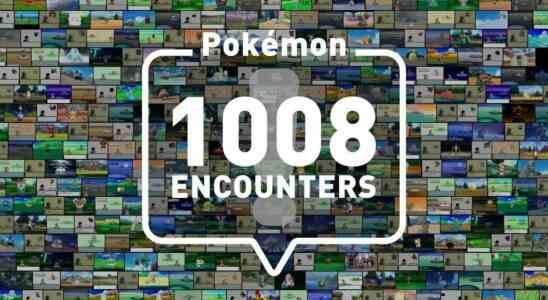 The Pokémon Company partagera demain une vidéo spéciale "Pokémon 1008 Encounters"