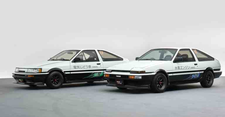 Toyota a pris des AE86 classiques et les a remplis de batteries et d’hydrogène