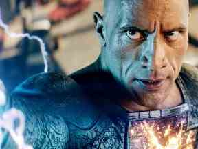 Dwayne Johnson dans Black Adam.