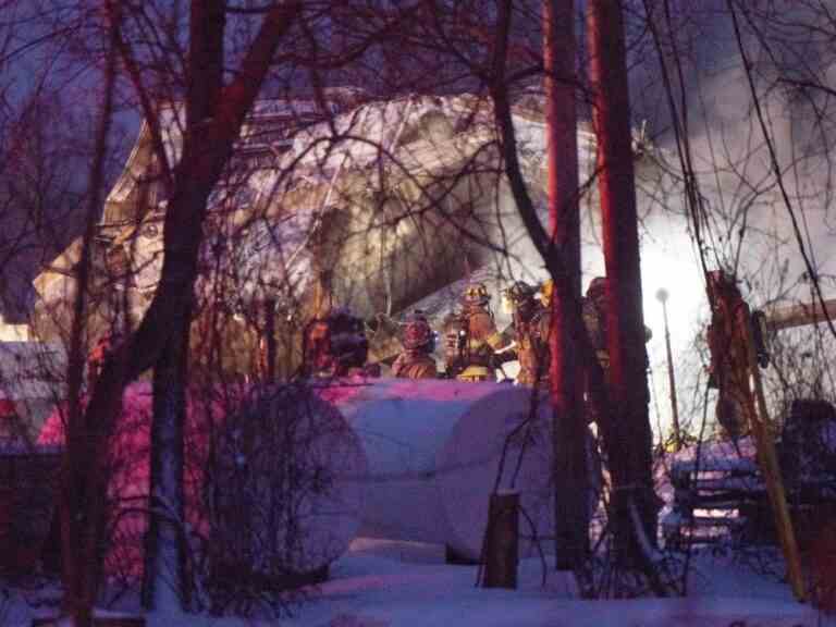 Un voisin a tenté de sauver une femme qui tentait d’échapper à l’explosion de propane au Québec