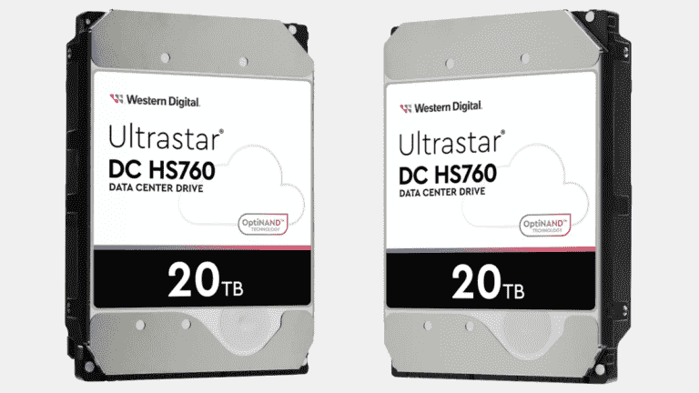 Western Digital lance des disques durs de 20 To à double actionneur