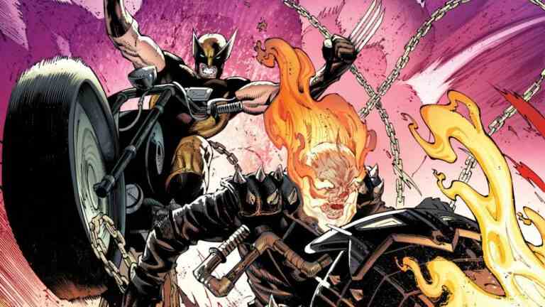 Wolverine et Ghost Rider se croisent dans le passé et le présent cet été