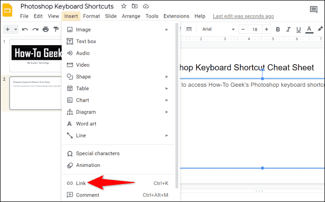 Sélectionnez Insérer > Lien. » width= »650″ height= »403″ src= »/pagespeed_static/1.JiBnMqyl6S.gif » onload= »pagespeed.lazyLoadImages.loadIfVisibleAndMaybeBeacon(this); » onerror= »this.onerror=null;pagespeed.lazyLoadImages.loadIfVisibleAndMaybeBeacon(this); »/></p>
<p>Dans la boîte ouverte, faites un clic droit et sélectionnez « Coller ». Ensuite, choisissez « Appliquer ».</p>
<p><img loading=
