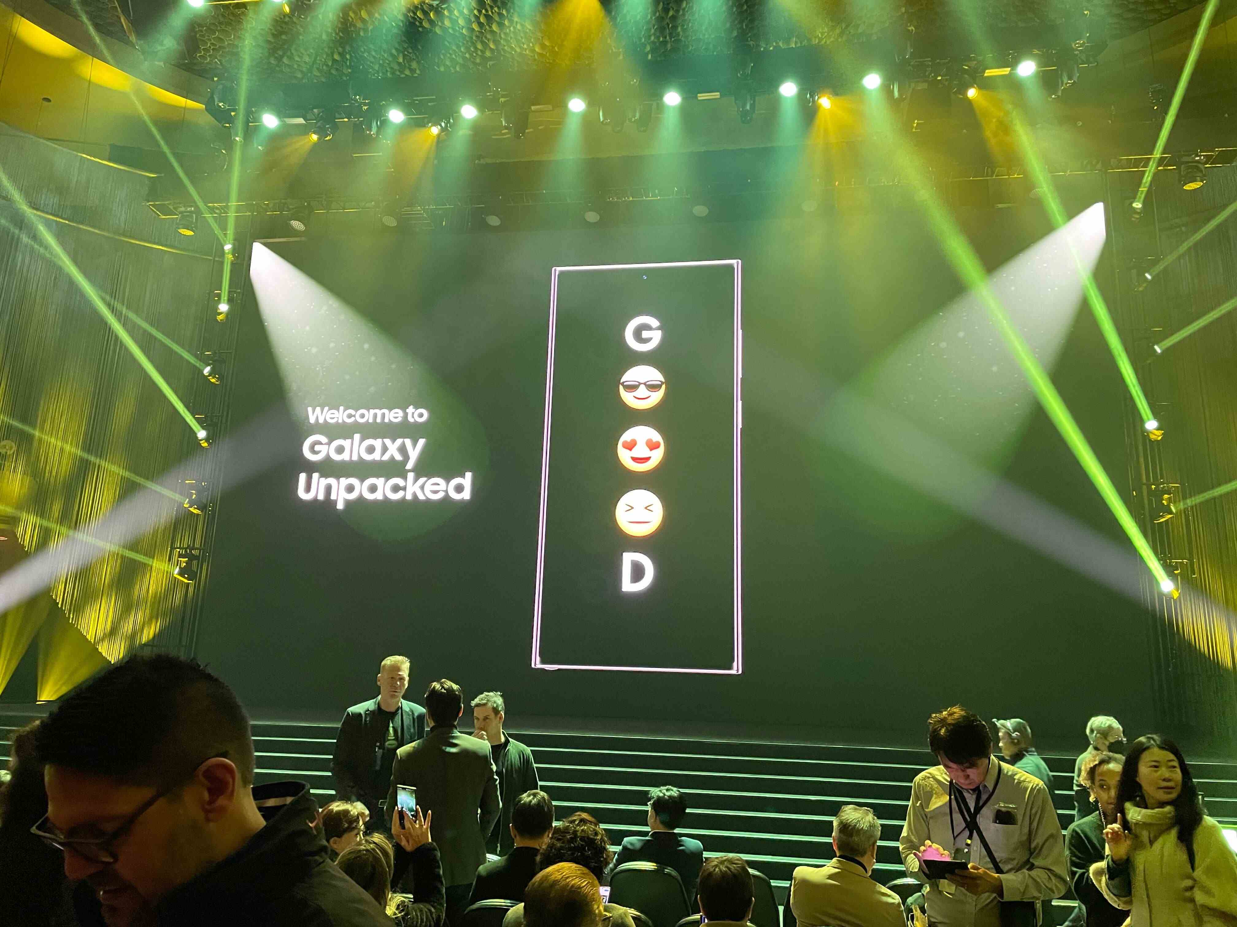 Auditorium Samsung Unpacked 2023