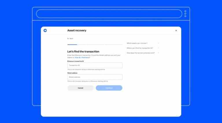 L’outil de récupération d’actifs de Coinbase vient de sauver mon bacon