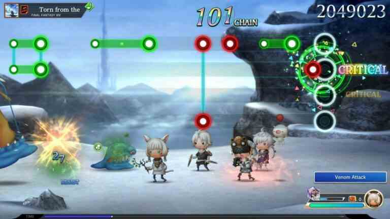 Theatrhythm Final Bar Line obtient une démo gratuite avant le lancement
