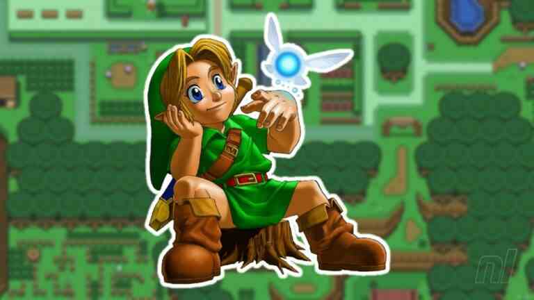 Aléatoire: Manga In Old Zelda: Link To The Past Guide montre le compagnon de fée pré-Navi de Link
