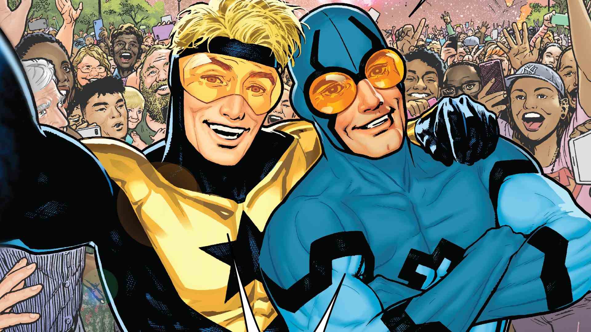 Blue Beetle et Booster Gold