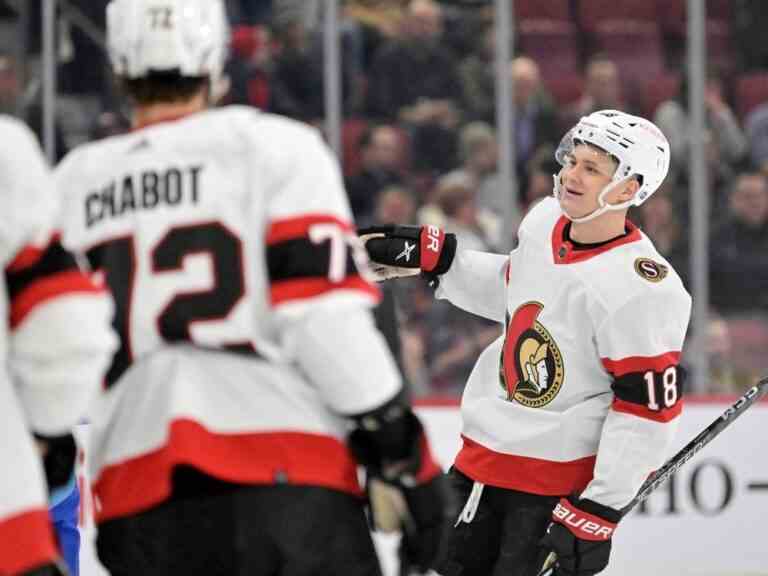 GARRIOCH : Brady Tkachuk marque le but gagnant alors que les Sénateurs éliminent le Tricolore