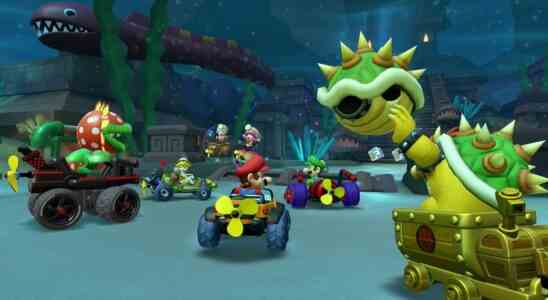 Mario Kart Tour accueille un tout nouveau parcours à Piranha Plant Cove