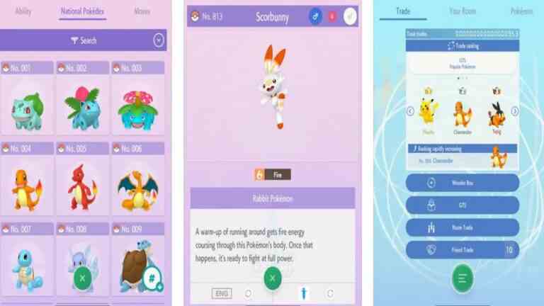 Pokémon Home vient d'être mis à jour pour prendre en charge les données classées Scarlet & Violet
