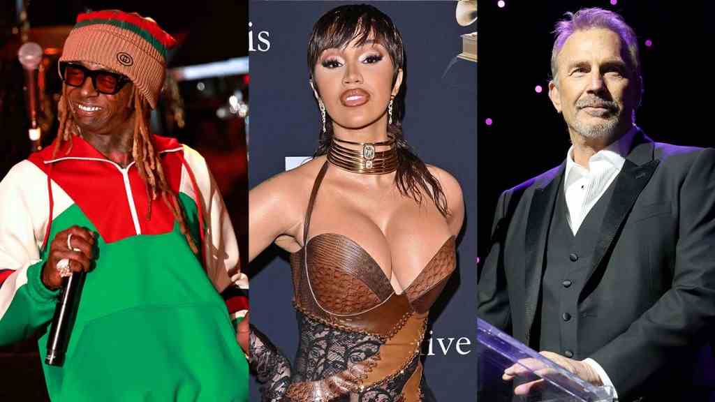 Lil Wayne illumine la scène, Cardi B rend hommage aux patrons du label et Kevin Costner se souvient de Whitney Houston au gala pré-Grammy Clive Davis 2023
