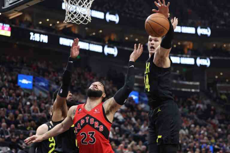 La grande soirée de VanVleet des Raptors de Toronto tourne à rien dans l’Utah