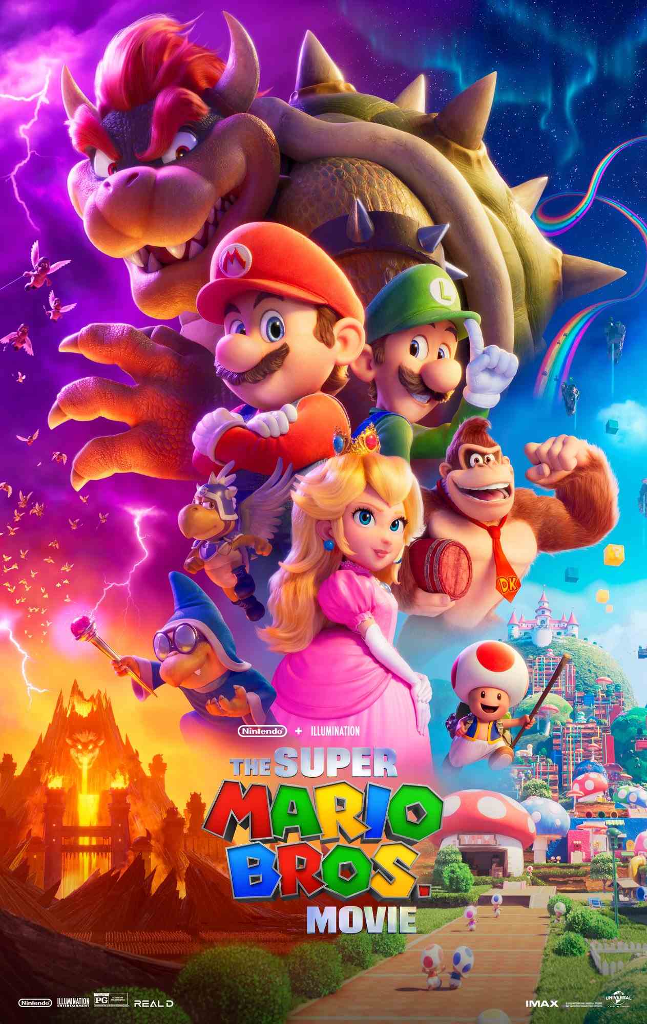 L'affiche officielle du film Super Mario Bros. est sortie
