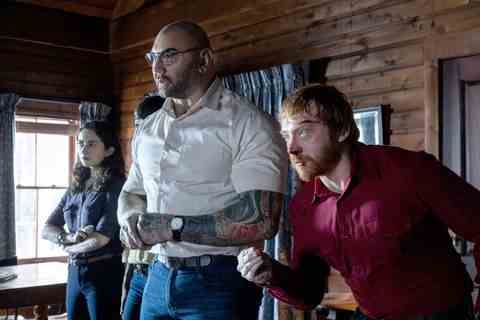 abby quinn, dave bautista, rupert grint, frapper à la cabine