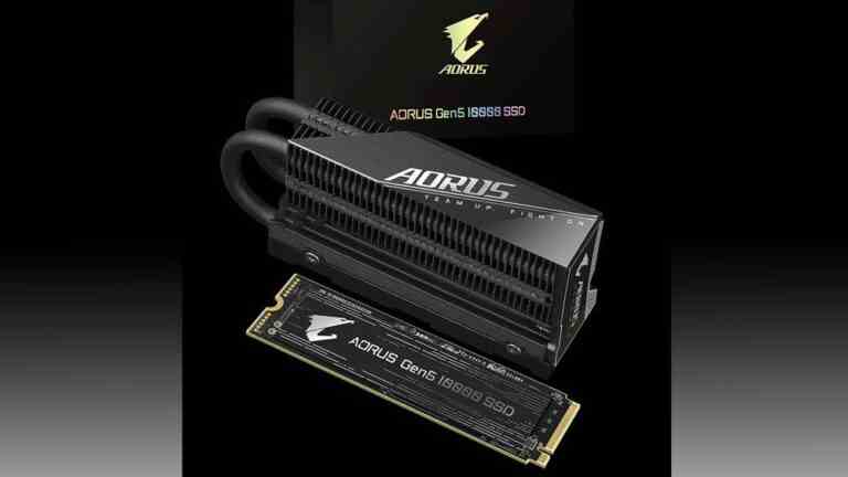 Les spécifications complètes du SSD Aorus Gen5 10000 1 To et 2 To dévoilées